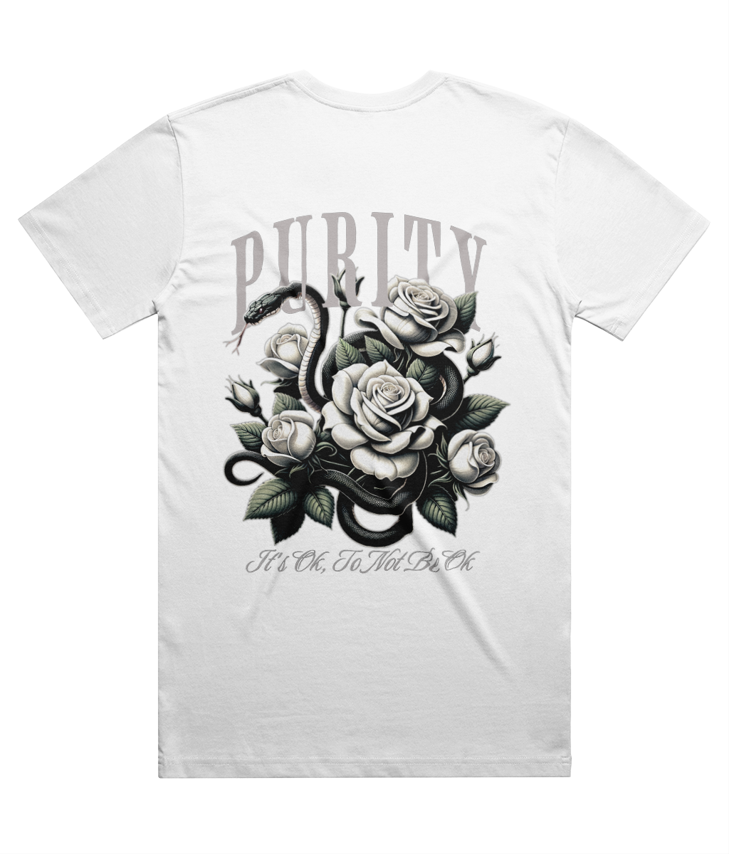 PURITY 2.0-  LIGHTWEIGHT T-SHIRT - MENTAL HEALTH AWARENESS - 1820 BE TRUE TO YOU