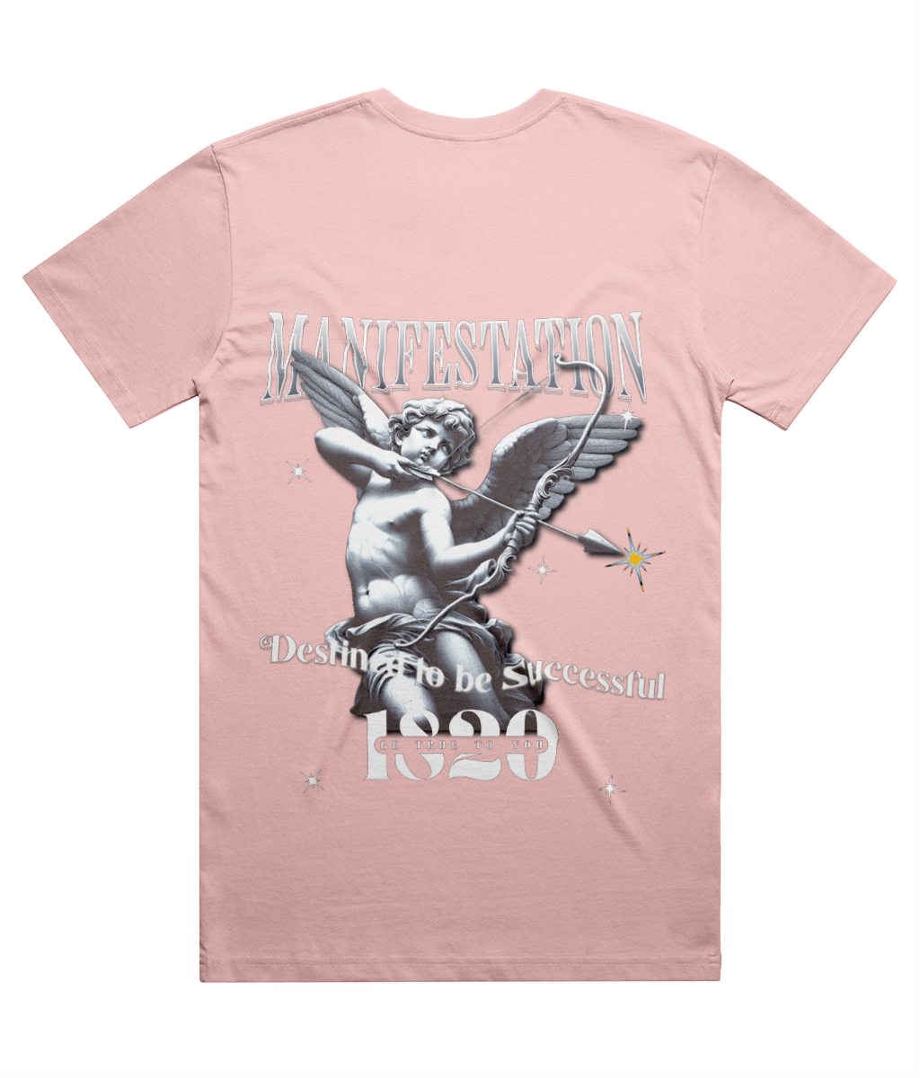 "MANIFESTATION" UNISEX LIGHT WEIGHT REGULAR T-SHIRT