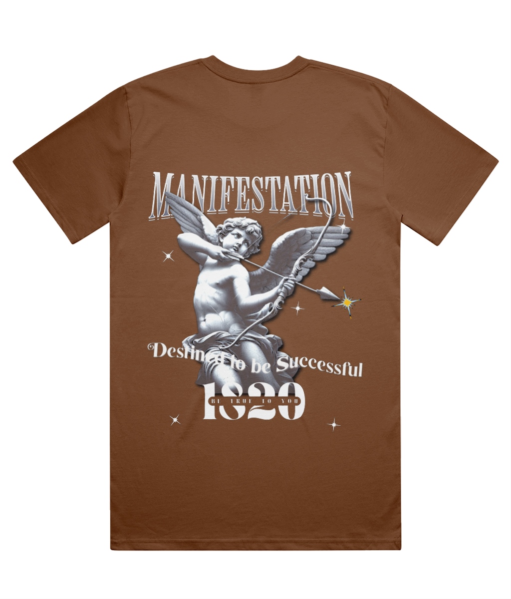 "MANIFESTATION" UNISEX HEAVY WEIGHT OVERSIZED T-SHIRT