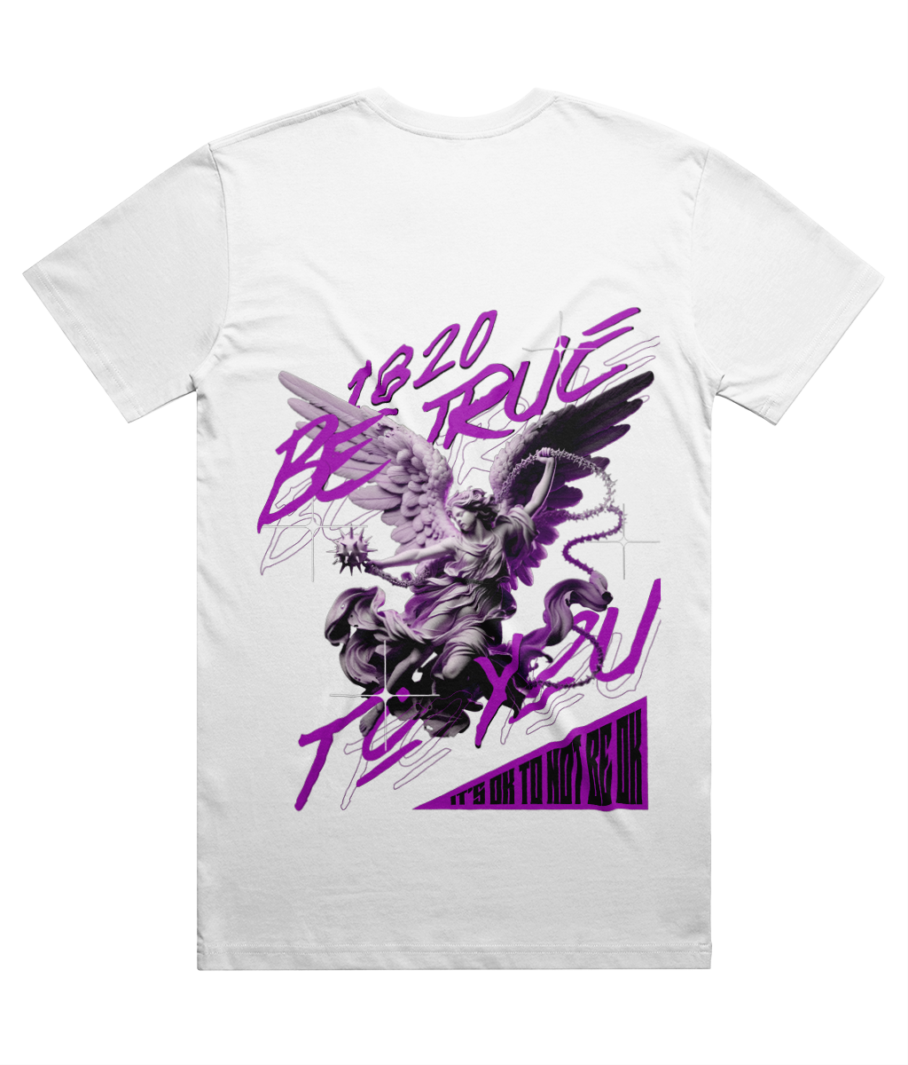 AWAKENED  LIGHTWEIGHT T-SHIRT - MENTAL HEALTH AWARENESS - 1820 BE TRUE TO YOU