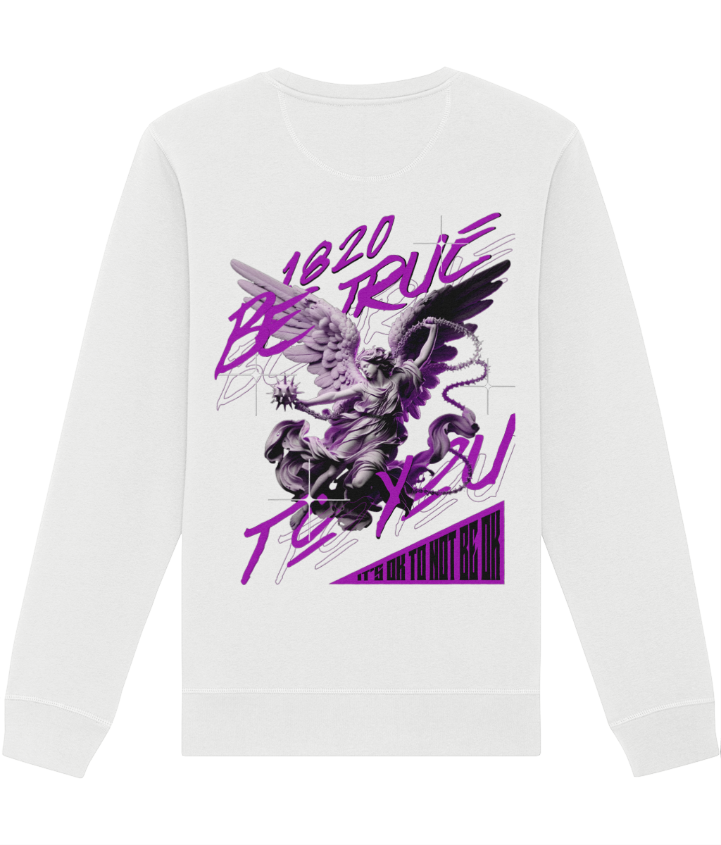 AWAKENED  LIGHTWEIGHT SWEATER - MENTAL HEALTH AWARENESS - 1820 BE TRUE TO YOU