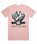 Mental Health Awareness T-Shirt Broken Heart Design