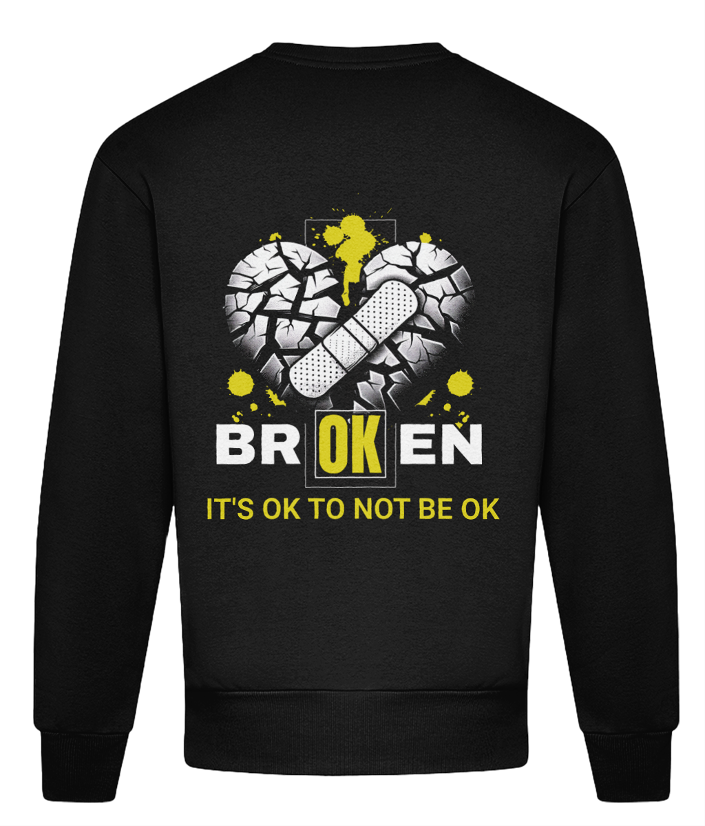 1820 Be True To You oversized streetwear sweater UK