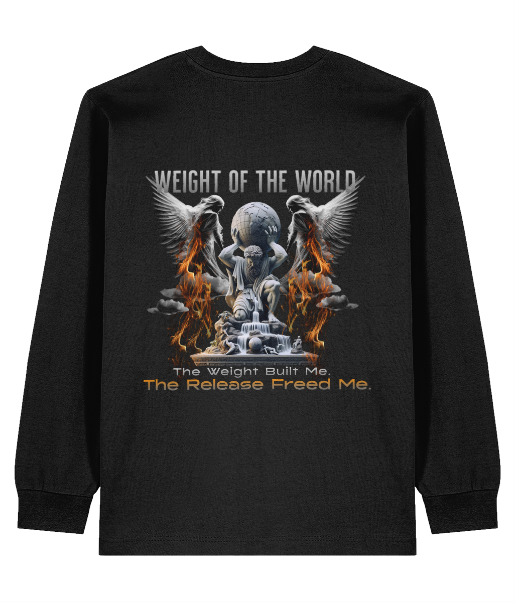 Back Mid-weight long sleeve emotional awareness shirt