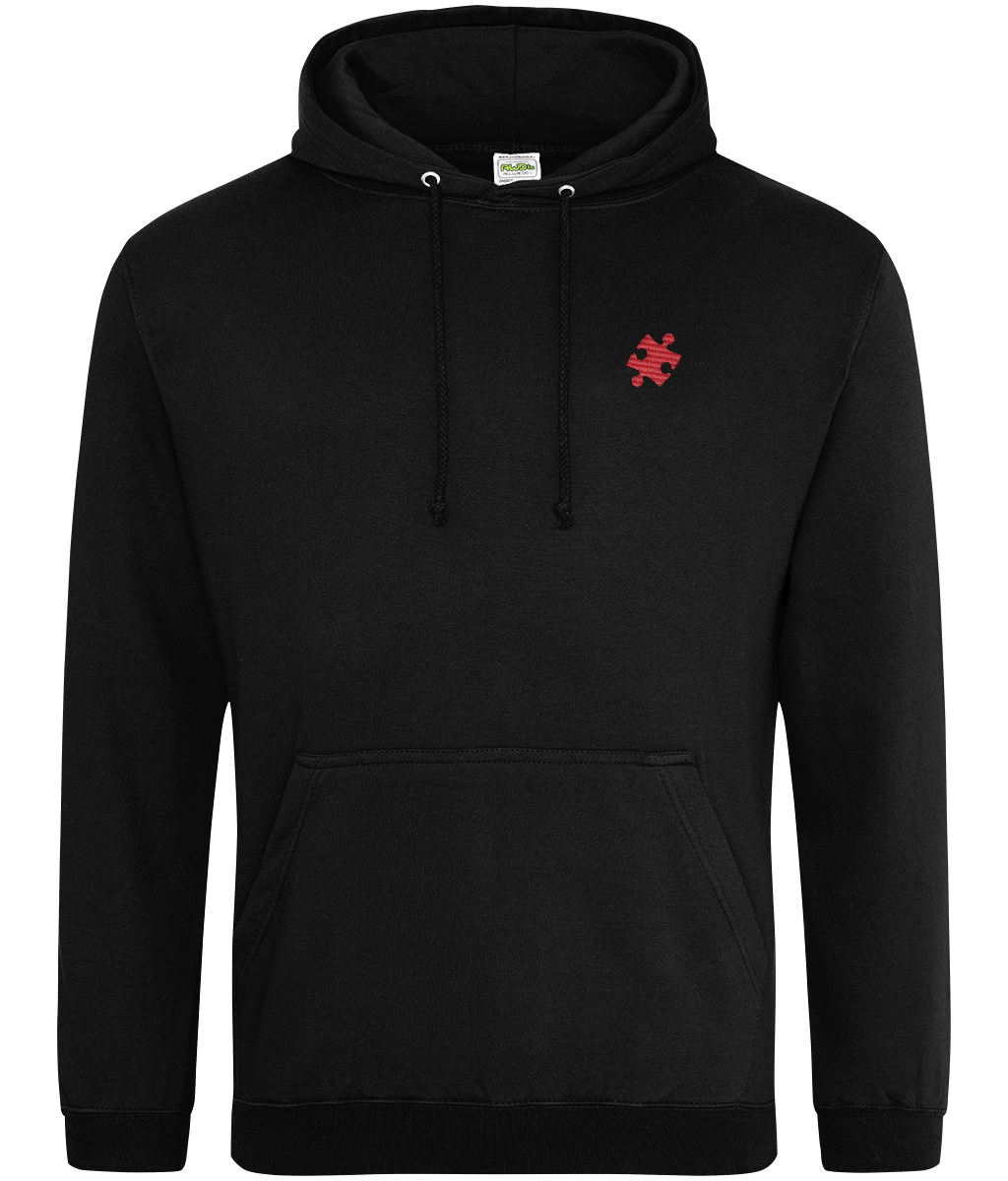 Left Chest Puzzle design streetwear hoodie