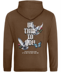 Lightweight peace hoodie back view – 1820 Be True To You