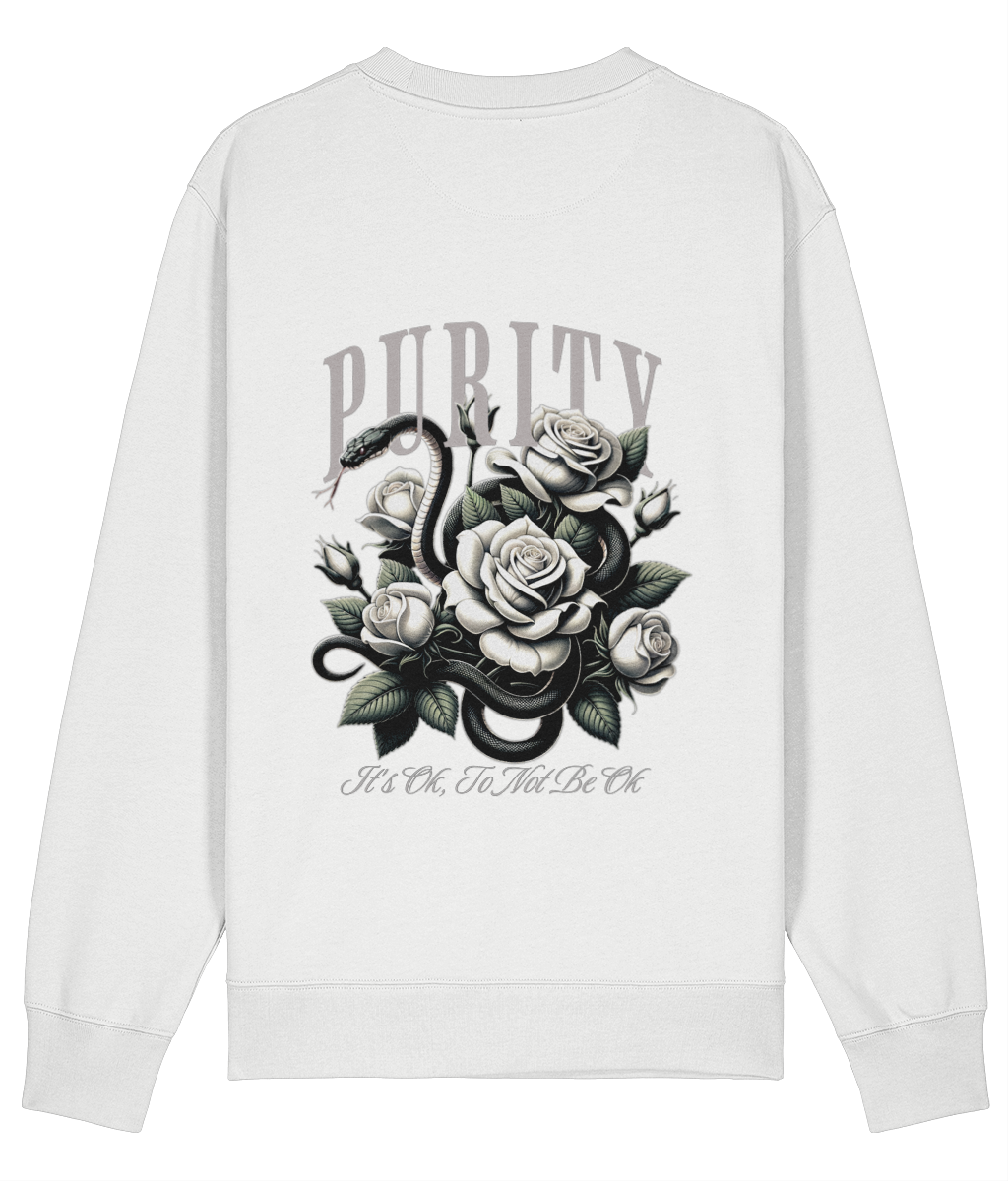 PURITY 2.0 - MID-WEIGHT SWEATER - MENTAL HEALTH AWARENESS - 1820 BE TRUE TO YOU