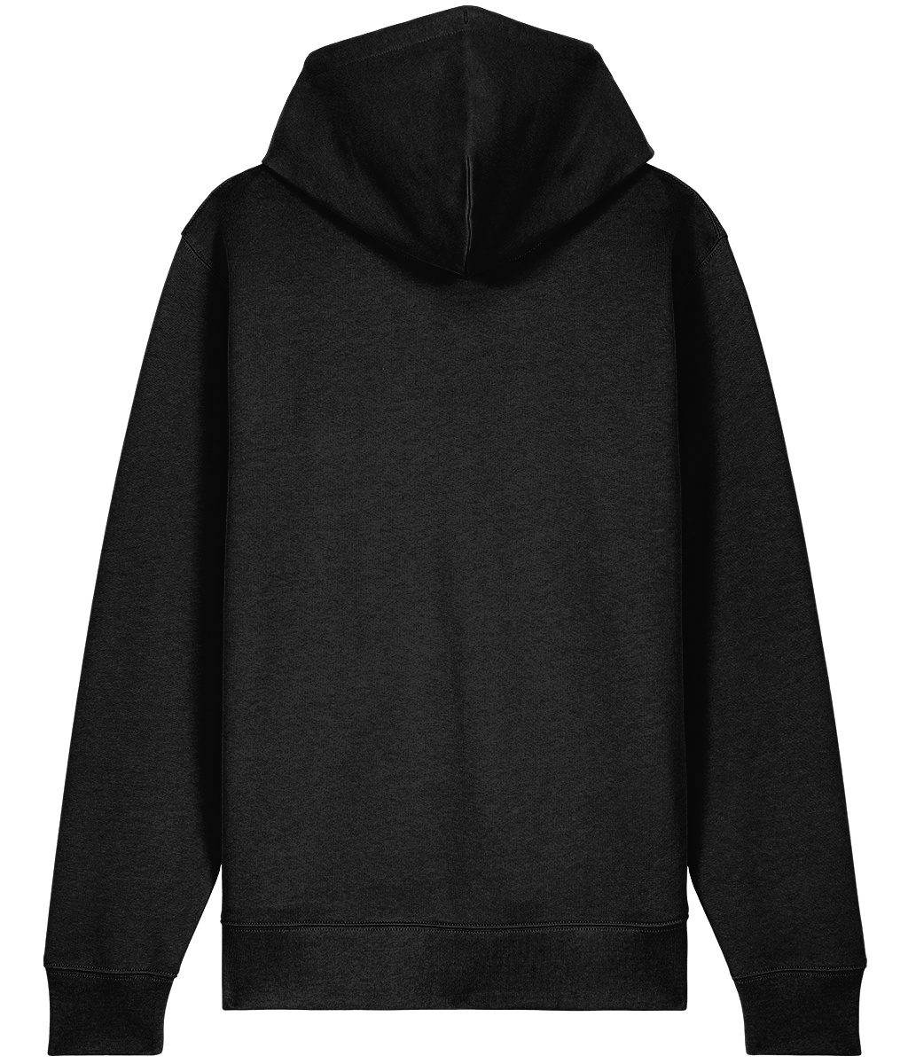 BLACKOUT MID-WEIGHT ZIPPED HOODIE - MENTAL HEALTH AWARENESS - 1820 BE TRUE TO YOU