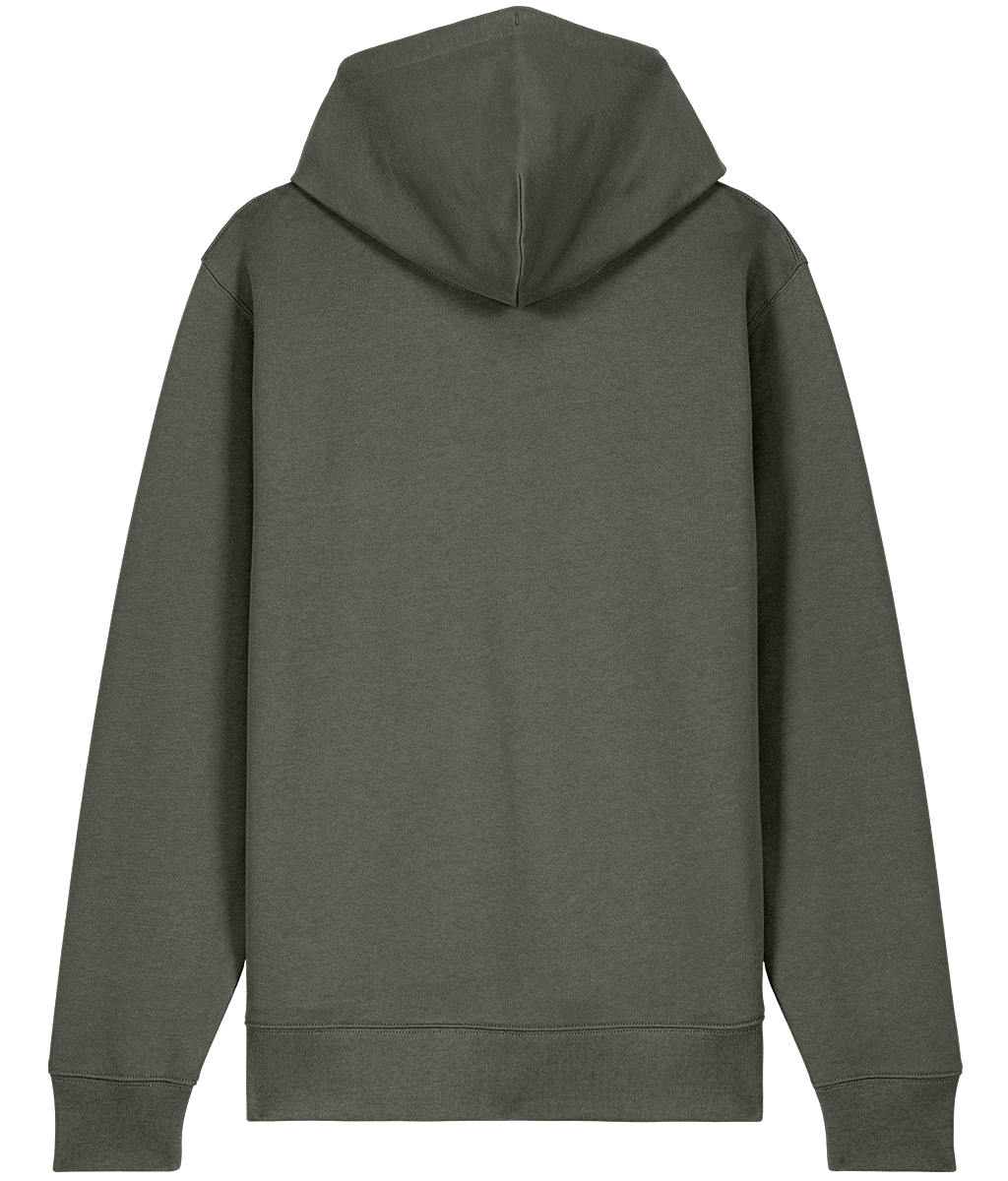 GROUNDED MID-WEIGHT ZIPPED HOODIE - MENTAL HEALTH AWARENESS - 1820 BE TRUE TO YOU
