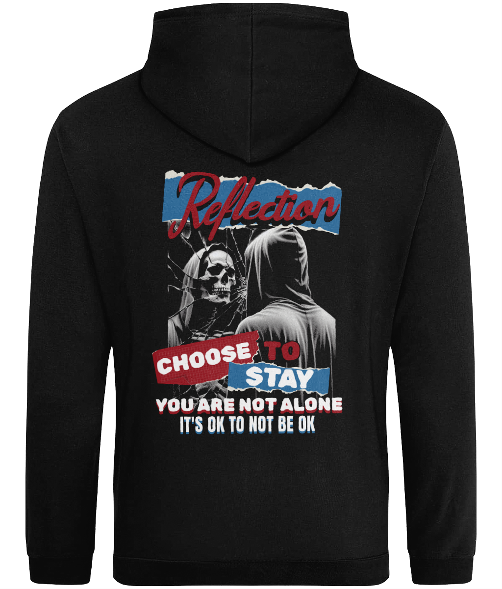 Back Lightweight mental health hoodie by 1820