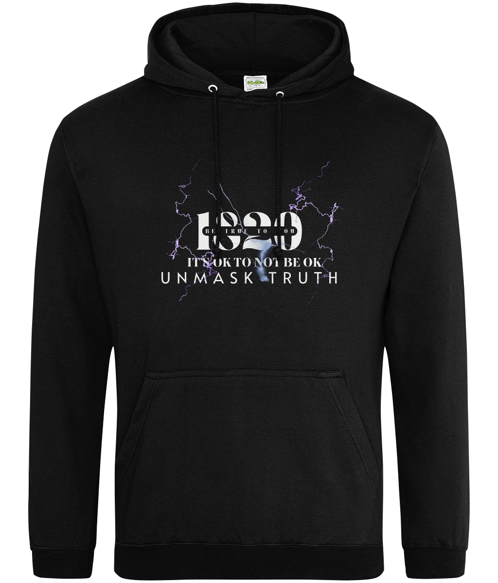 Front 1820 Be True To You graphic hoodie