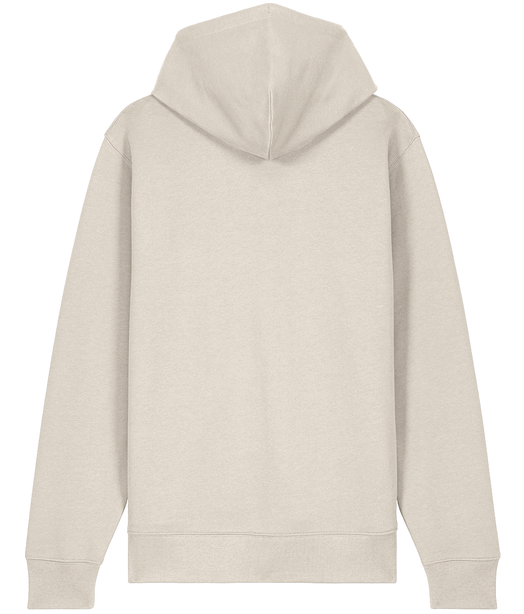 GROUNDED MID-WEIGHT ZIPPED HOODIE - MENTAL HEALTH AWARENESS - 1820 BE TRUE TO YOU