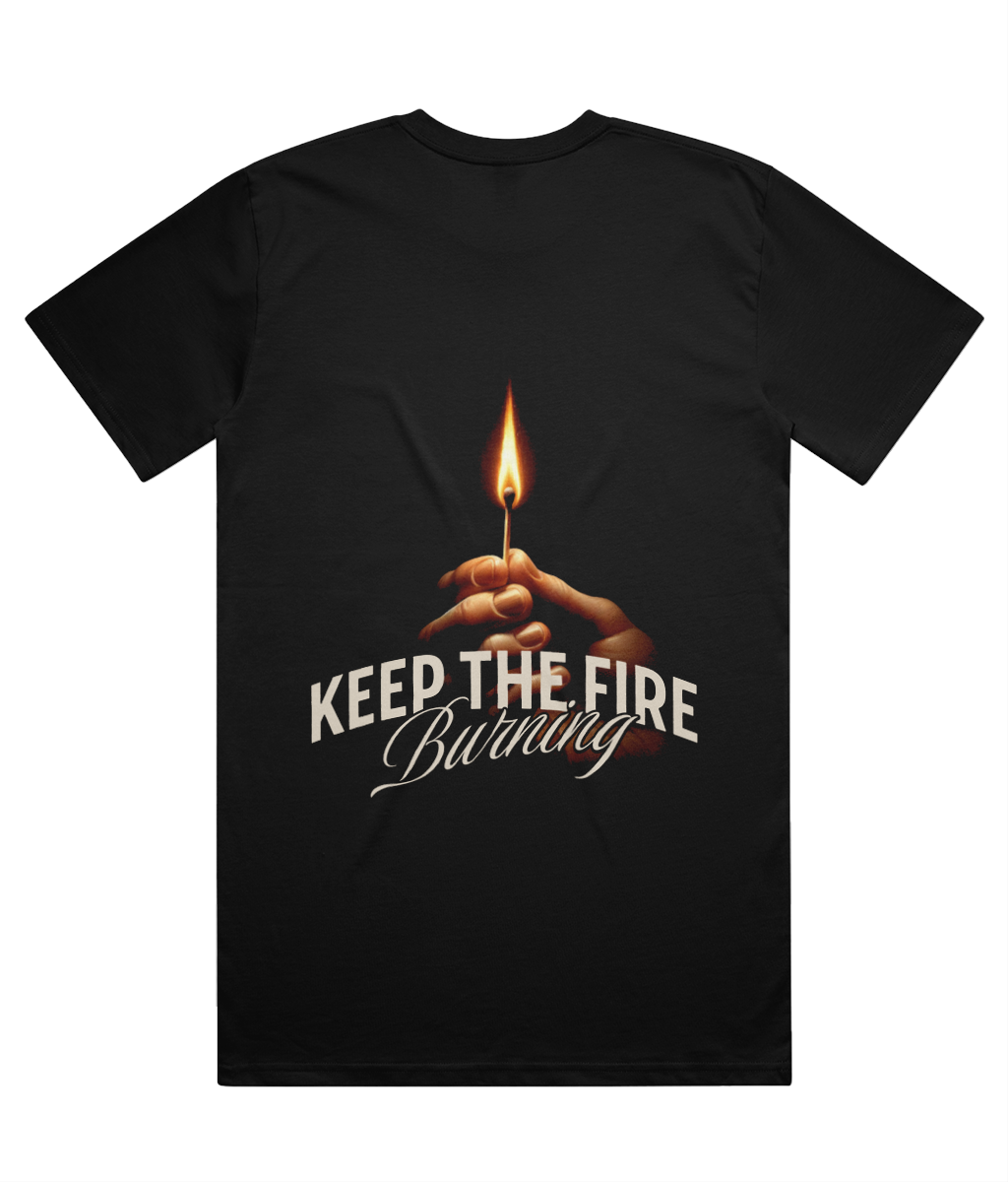 Back Mid-weight mental health t-shirt by 1820 Be True To You