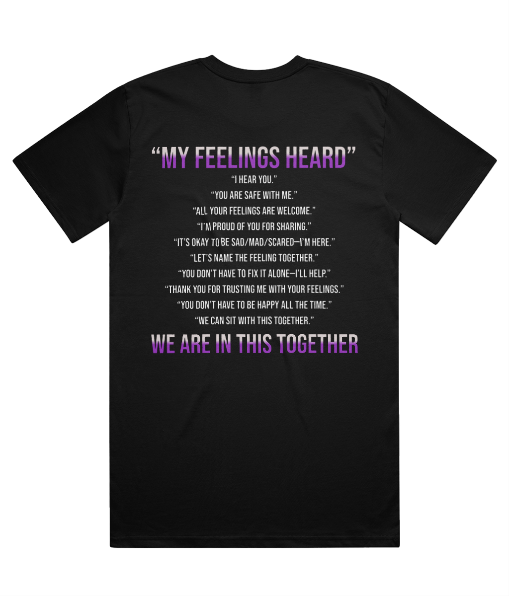 Back 1820 Be True To You oversized affirmation T-shirt