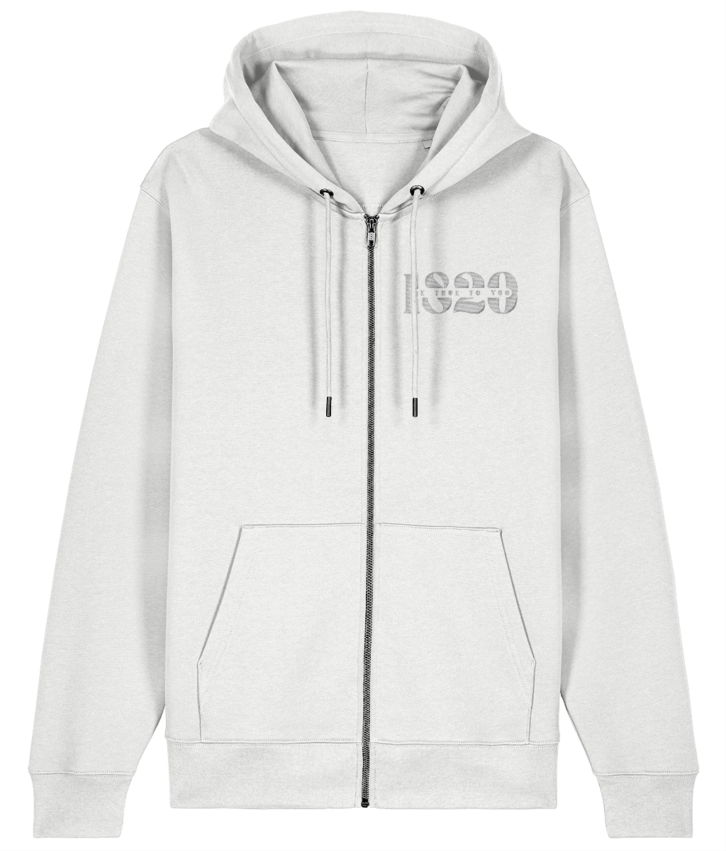 PURITY 2.0 - MID-WEIGHT ZIPPED HOODIE - MENTAL HEALTH AWARENESS - 1820 BE TRUE TO YOU