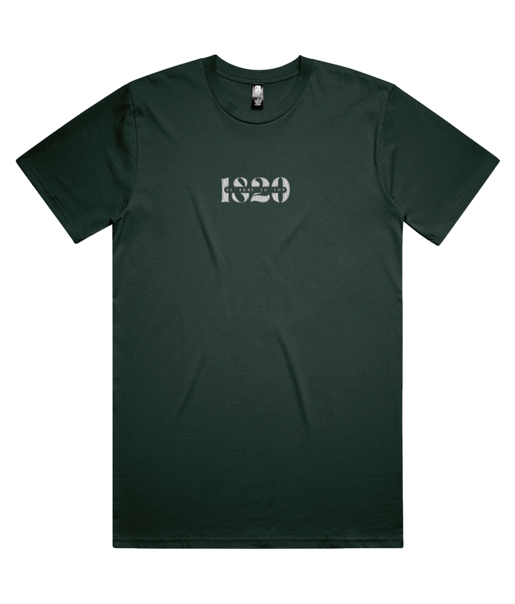 Oversized peace T-shirt front view – 1820 Be True To You