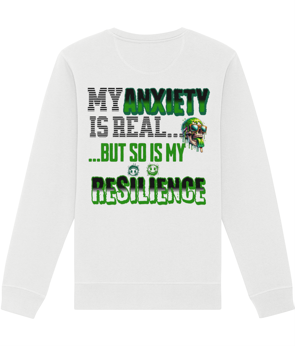 ANXIETY LIGHTWEIGHT SWEATER - MENTAL HEALTH AWARENESS - 1820 BE TRUE TO YOU
