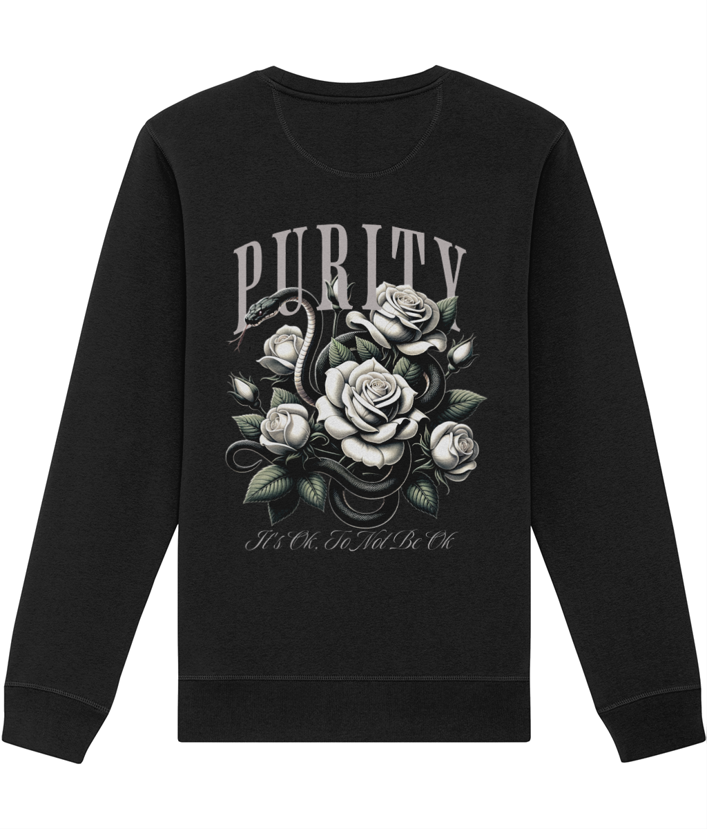 PURITY 2.0 - LIGHTWEIGHT SWEATER - MENTAL HEALTH AWARENESS - 1820 BE TRUE TO YOU