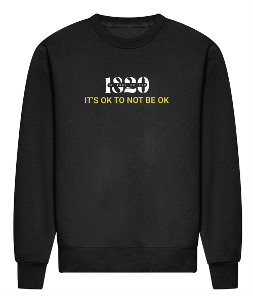 Front Premium cotton mental wellbeing sweater