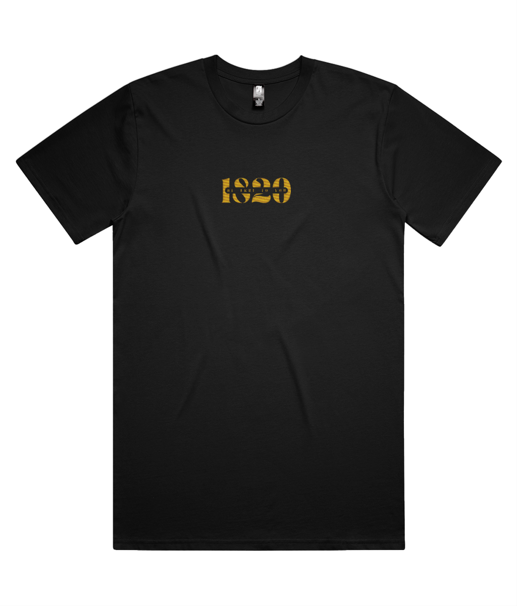 Front Mid-weight mental health t-shirt by 1820 Be True To You