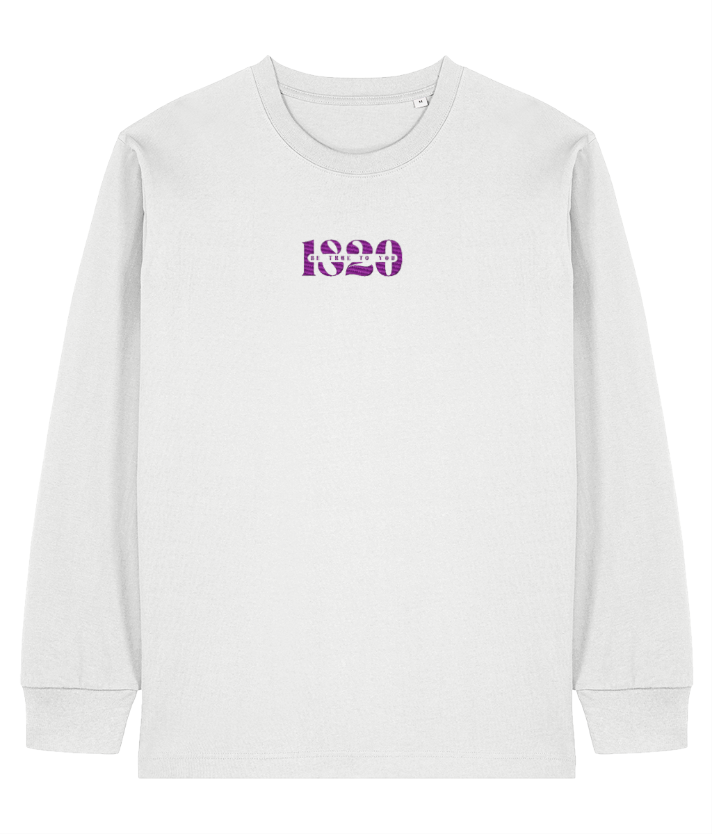 AWAKENED  MID-WEIGHT LONG SLEEVE T-SHIRT - MENTAL HEALTH AWARENESS - 1820 BE TRUE TO YOU