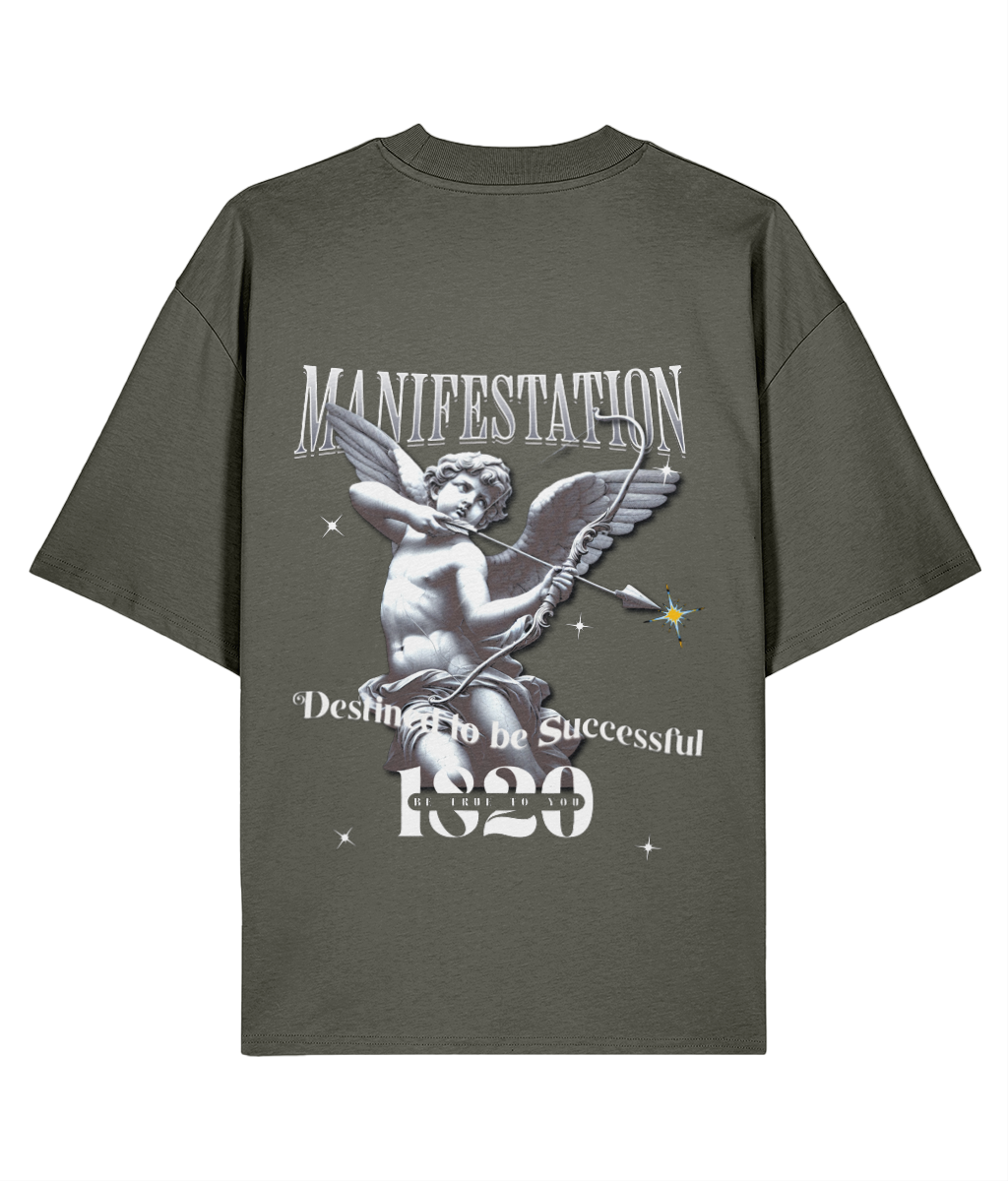 "MANIFESTATION" UNISEX LIGHT WEIGHT OVERSIZED T-SHIRT