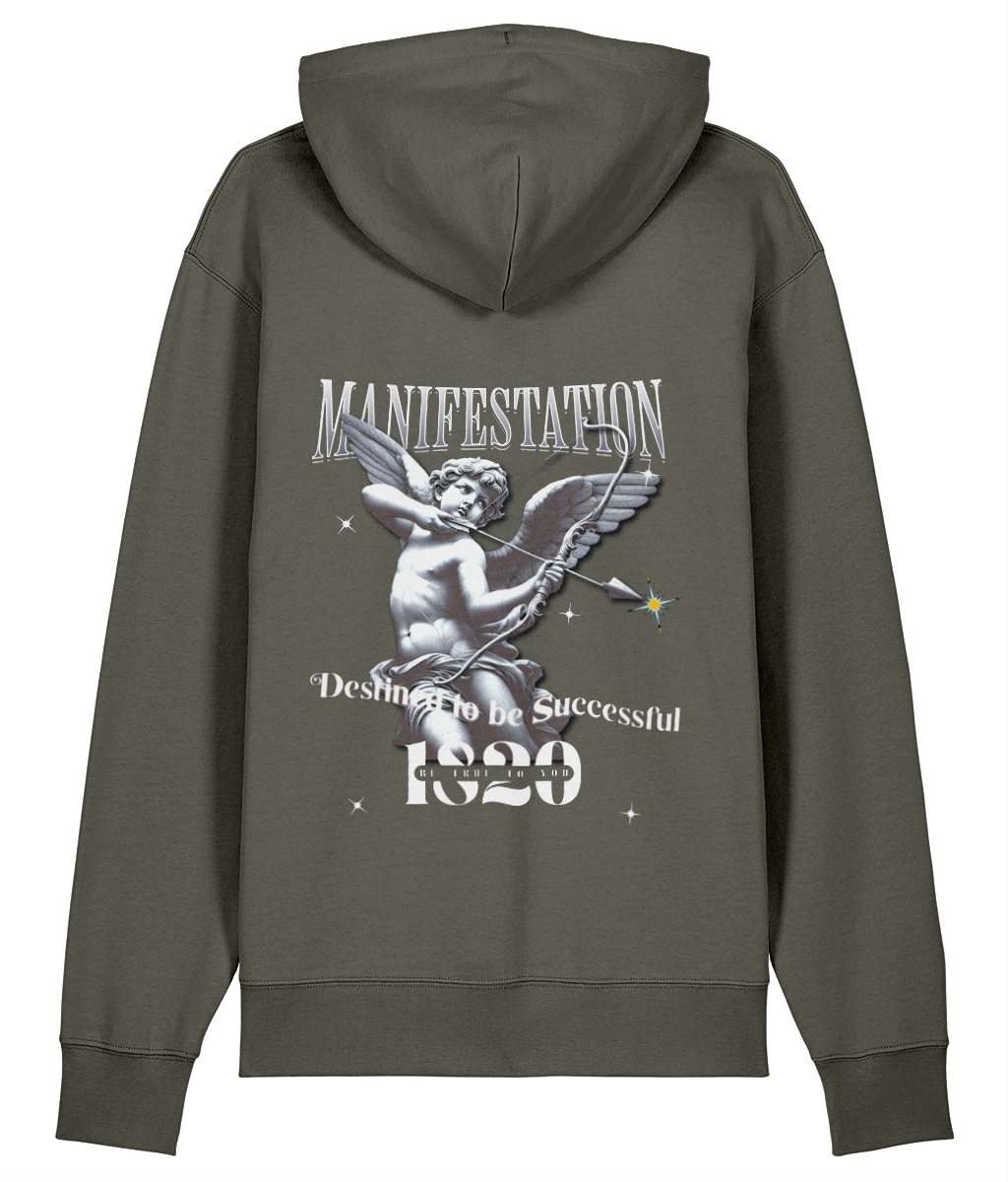 MANIFESTATION MID-WEIGHT HOODIE - MENTAL HEALTH AWARENESS - 1820 BE TRUE TO YOU
