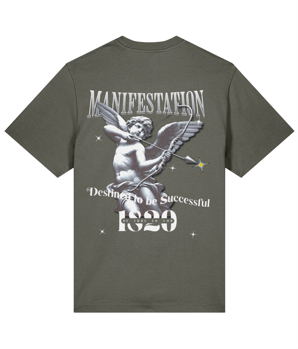 MANIFESTATION MID-WEIGHT T-SHIRT - MENTAL HEALTH AWARENESS - 1820 BE TRUE TO YOU