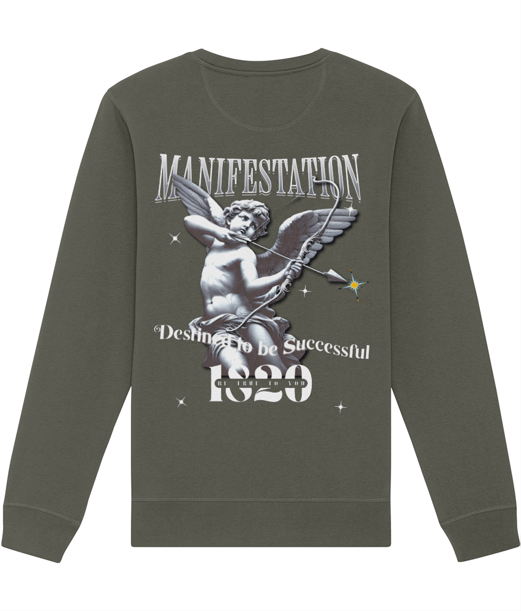 "MANIFESTATION" UNISEX LIGHT WEIGHT MEDIUM FIT SWEATER