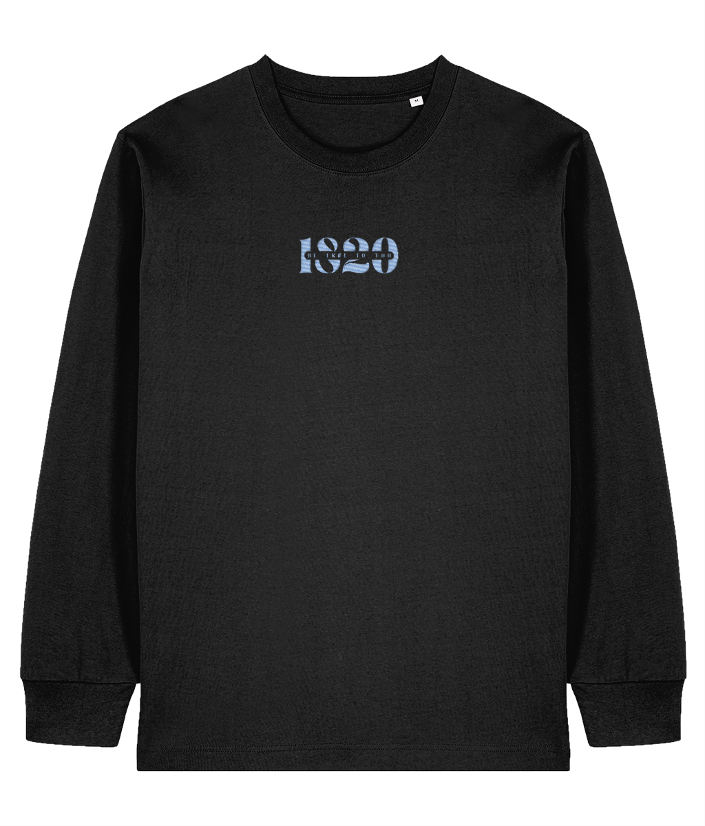 UNMASK MID-WEIGHT LONG SLEEVE T-SHIRT - MENTAL HEALTH AWARENESS - 1820 BE TRUE TO YOU